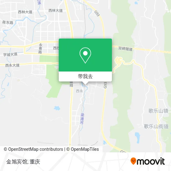 金旭宾馆地图