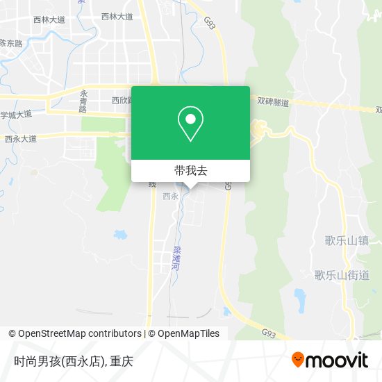 时尚男孩(西永店)地图