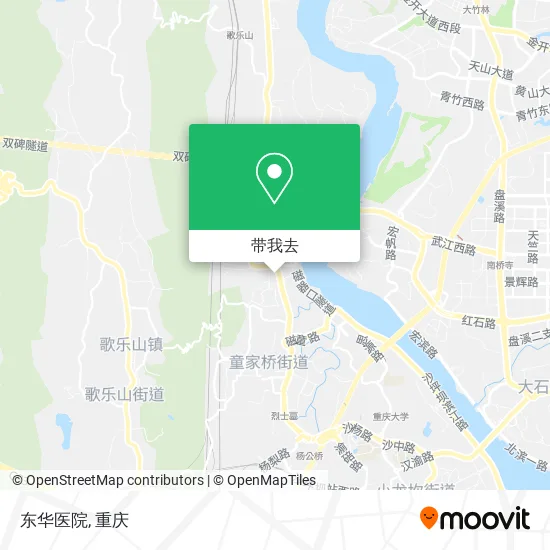东华医院地图