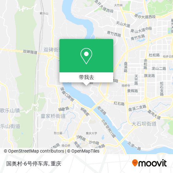 国奥村-6号停车库地图