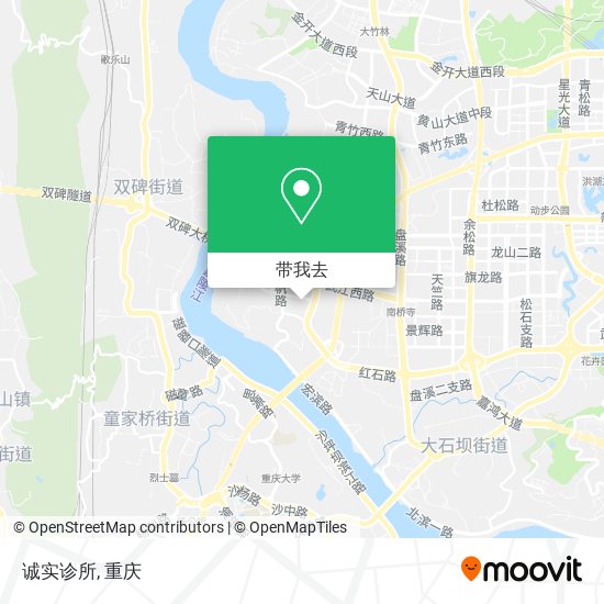 诚实诊所地图