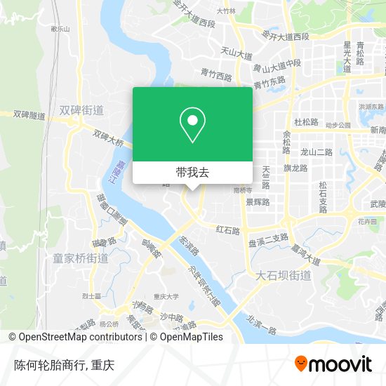 陈何轮胎商行地图