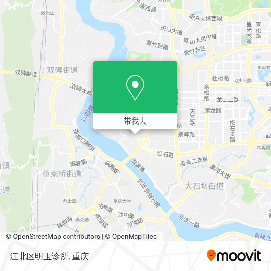 江北区明玉诊所地图