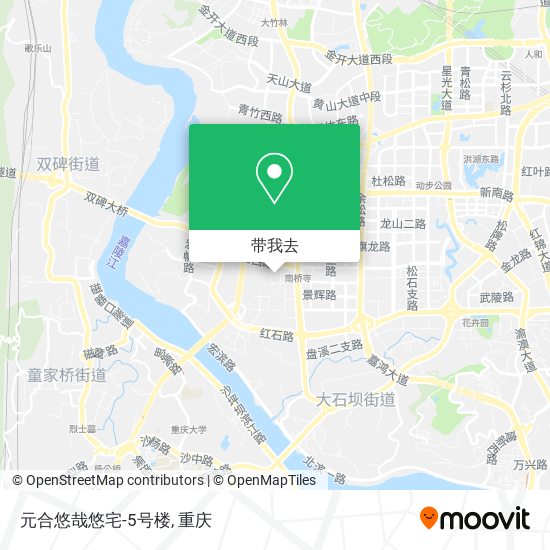 元合悠哉悠宅-5号楼地图