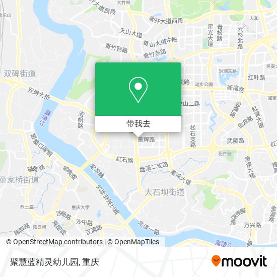 聚慧蓝精灵幼儿园地图
