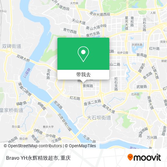 Bravo YH永辉精致超市地图