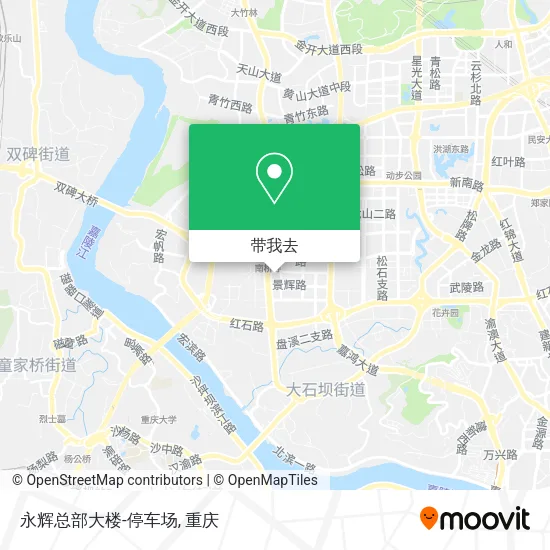 永辉总部大楼-停车场地图