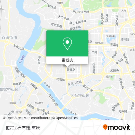 北京宝石布鞋地图