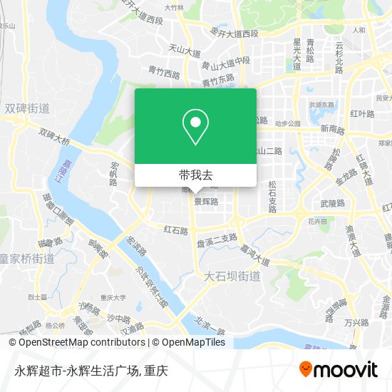 永辉超市-永辉生活广场地图
