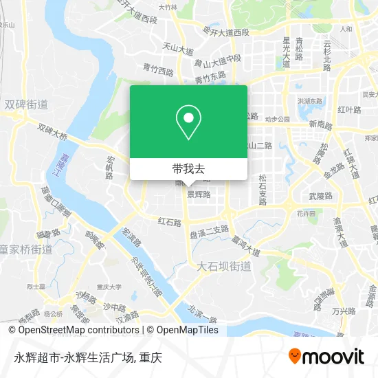永辉超市-永辉生活广场地图