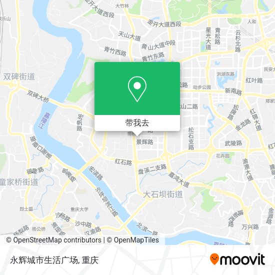 永辉城市生活广场地图