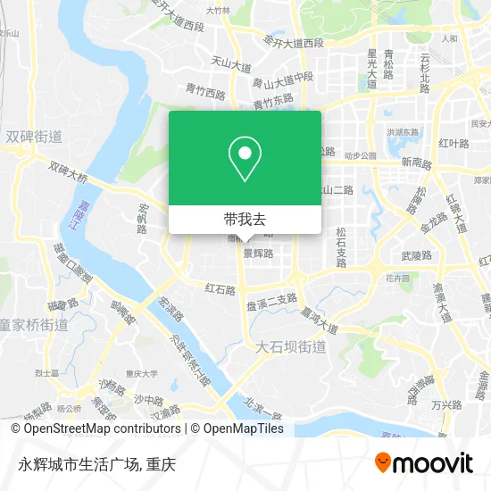 永辉城市生活广场地图