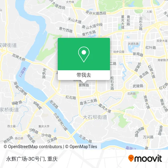 永辉广场-3C号门地图