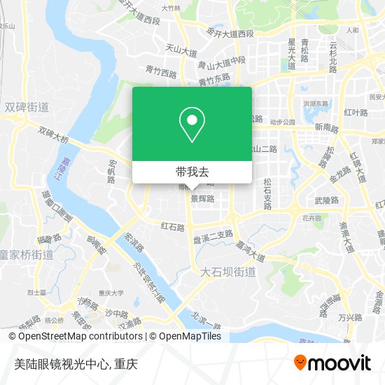 美陆眼镜视光中心地图