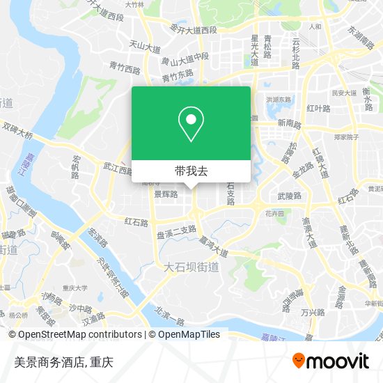 美景商务酒店地图