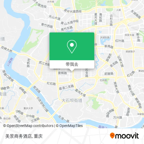 美景商务酒店地图
