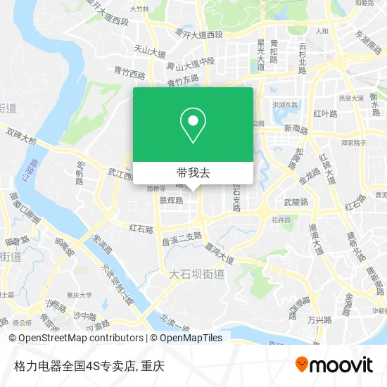 格力电器全国4S专卖店地图