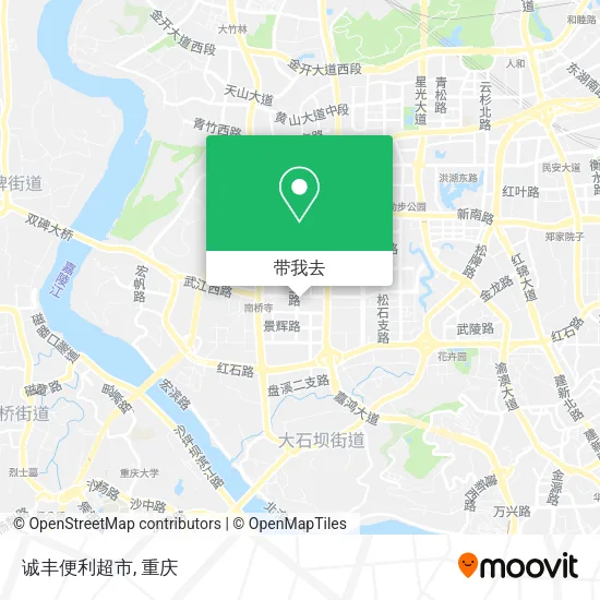 诚丰便利超市地图