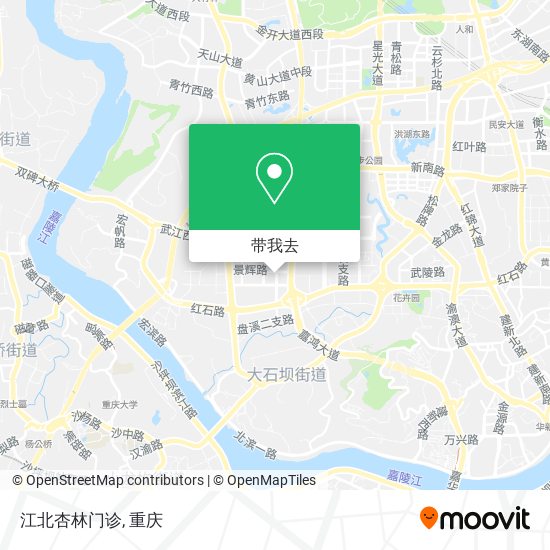 江北杏林门诊地图