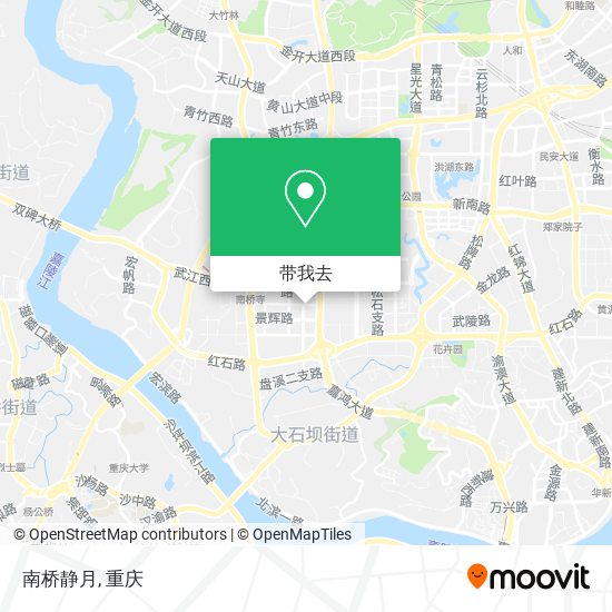 南桥静月地图