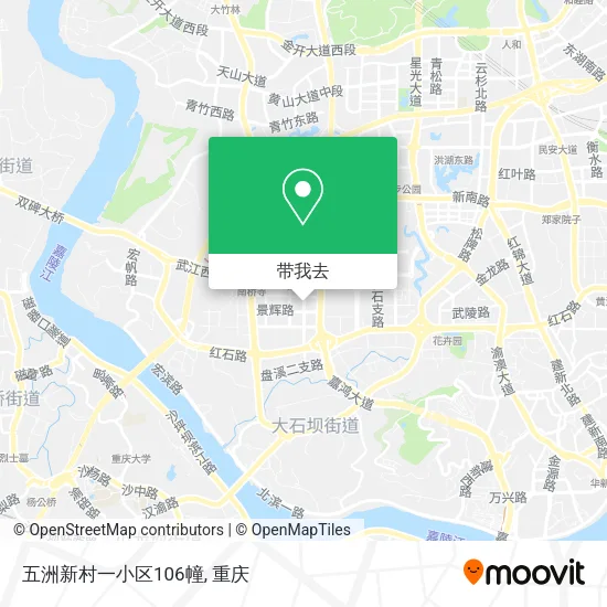 五洲新村一小区106幢地图