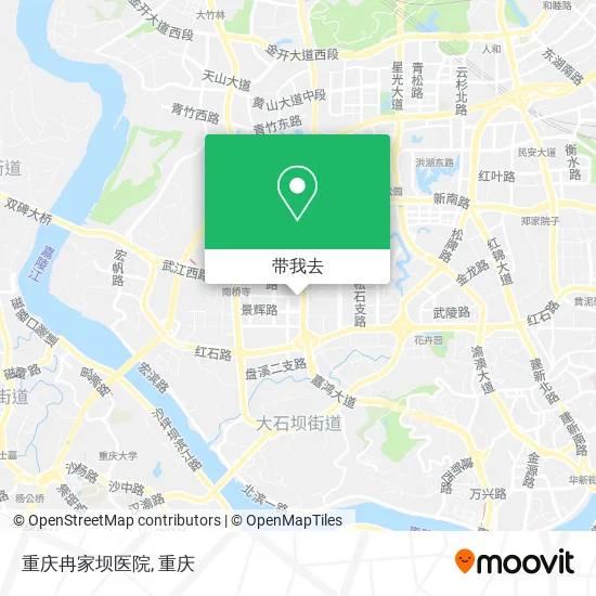 重庆冉家坝医院地图