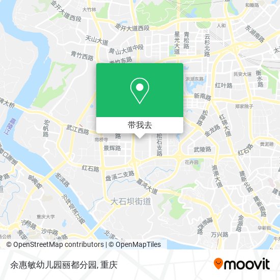 余惠敏幼儿园丽都分园地图