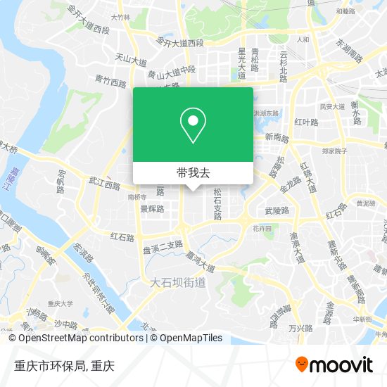 重庆市环保局地图