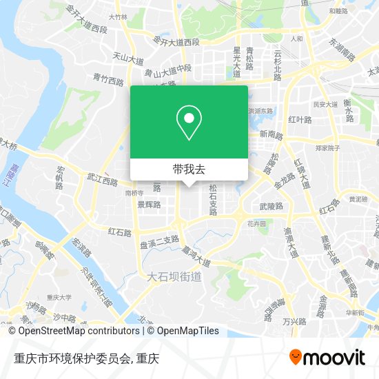重庆市环境保护委员会地图