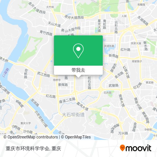 重庆市环境科学学会地图