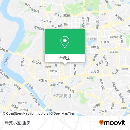 绿苑小区地图
