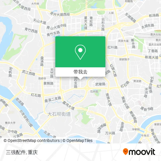 三强配件地图