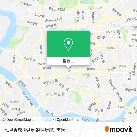 七里香烧烤俱乐部地图