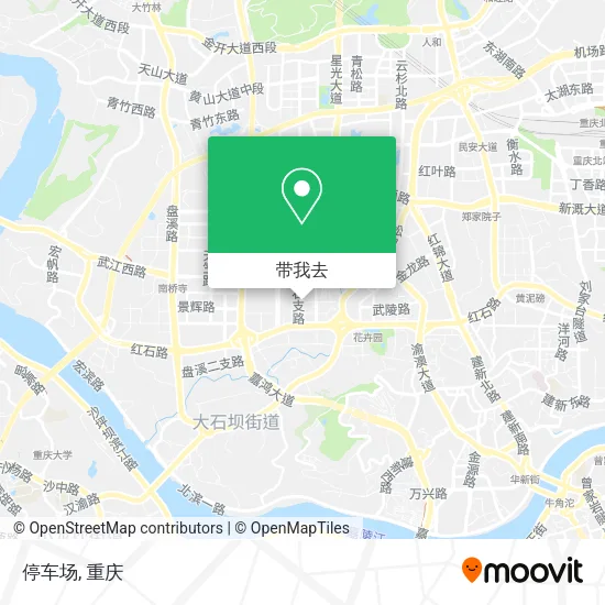 停车场地图