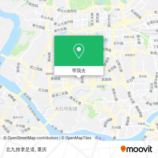 北九推拿足道地图