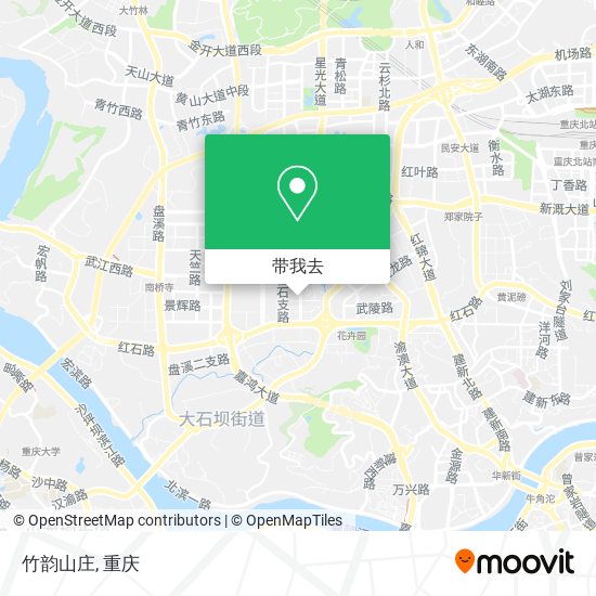 竹韵山庄地图