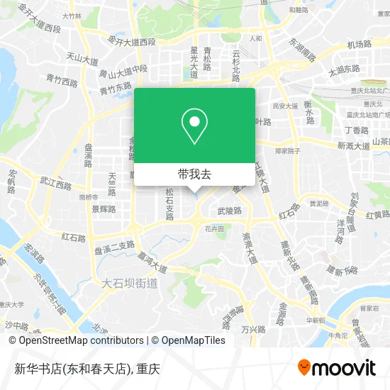 新华书店(东和春天店)地图