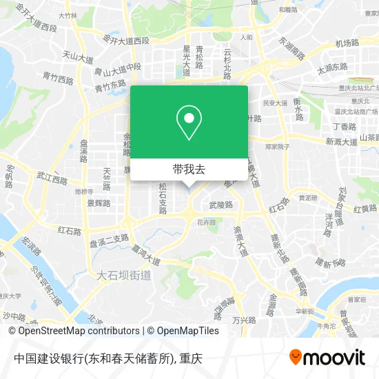 中国建设银行(东和春天储蓄所)地图