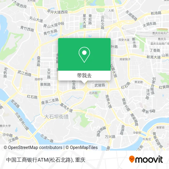 中国工商银行ATM(松石北路)地图