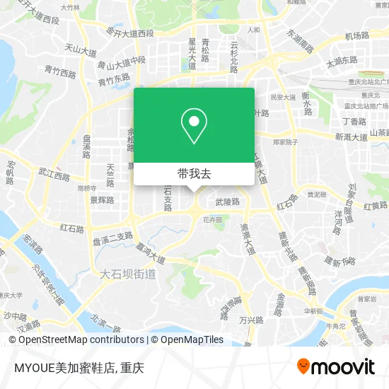 MYOUE美加蜜鞋店地图