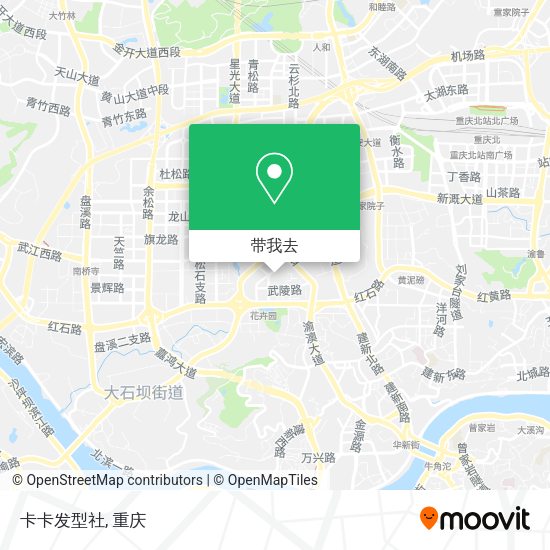 卡卡发型社地图