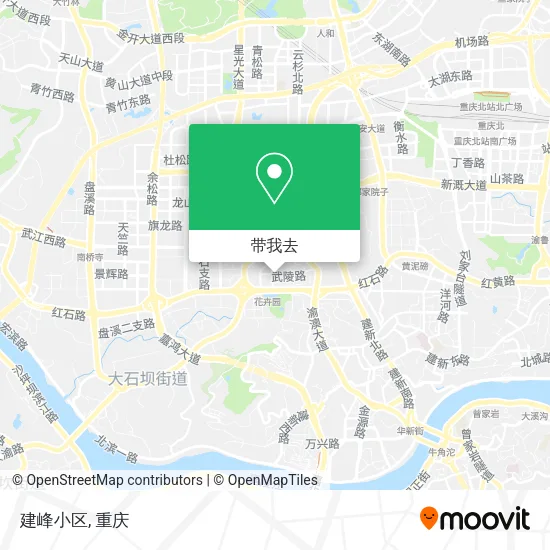 建峰小区地图