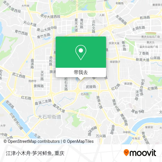 江津小木舟·笋河鲜鱼地图