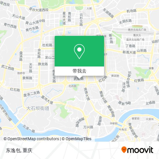 东逸包地图