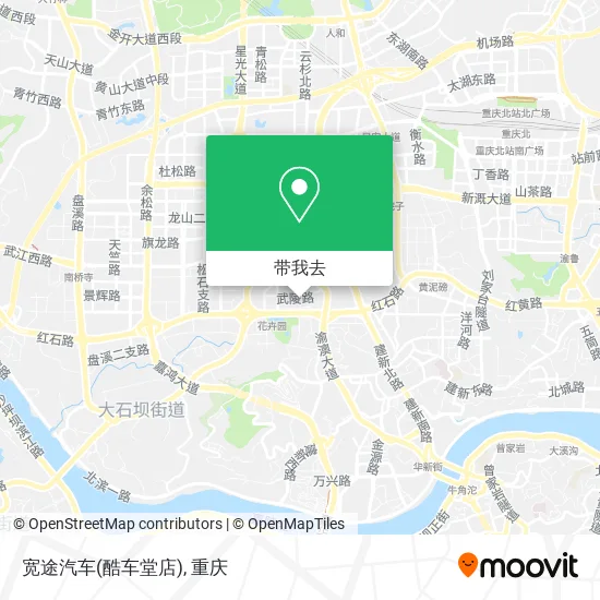 宽途汽车(酷车堂店)地图