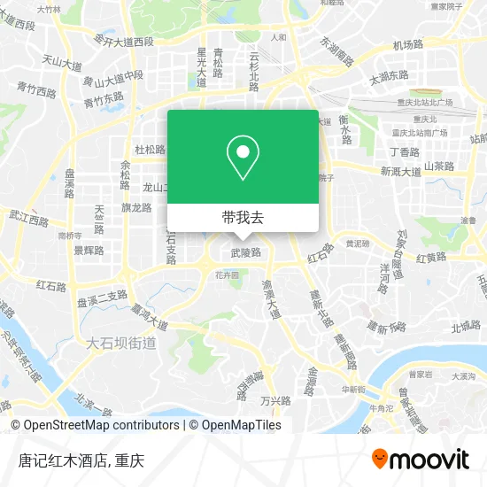 唐记红木酒店地图