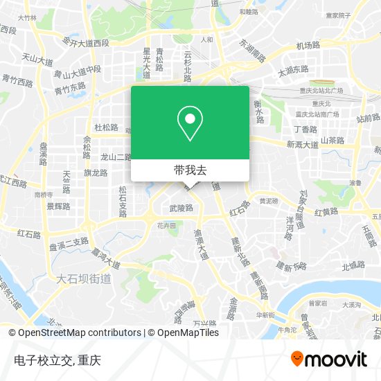 电子校立交地图