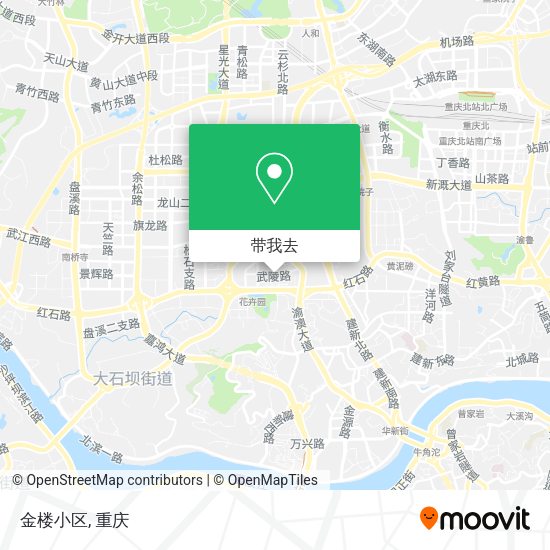 金楼小区地图
