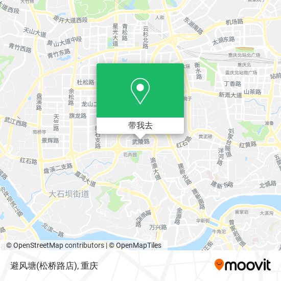 避风塘(松桥路店)地图