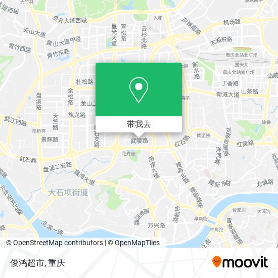 俊鸿超市地图